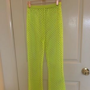 Neon Green / Yellow Mesh Bottoms